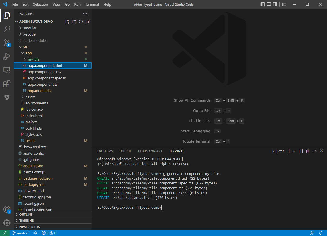 SKY UX flyout - Blackbaud SKY API Developer Portal