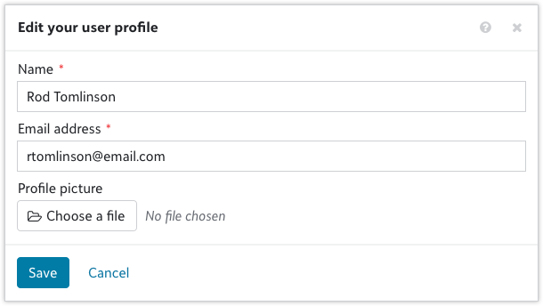 Single File Attachment Blackbaud Sky Ux Application